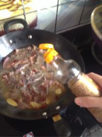 碎肉炖汤