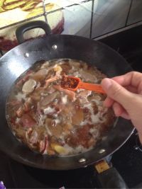 碎肉炖汤