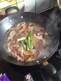 碎肉炖汤