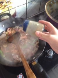 碎肉炖汤