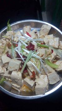 小葱拌豆腐
