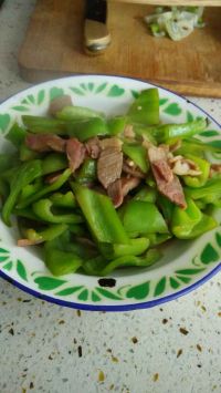 肉炒尖椒