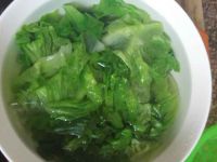 白灼生菜