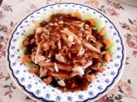 糖醋汁鸡腿菇