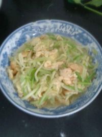 西葫芦炒鸡蛋