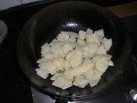 蒜苗炒土豆片