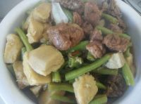 排骨炖豆角