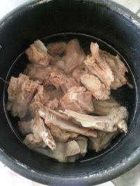 羊排烧土豆