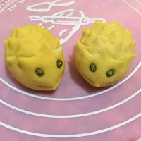 南瓜刺猬馒头