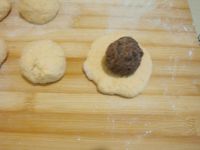 豆沙柿子饼