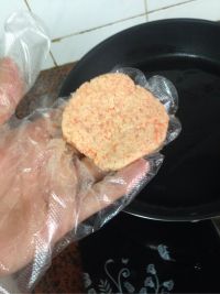 胡萝卜糯米藕肉饼