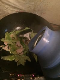 莴笋炒肉片