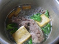 青菜豆腐肉骨汤