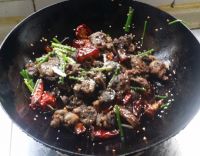 香辣乌鸡