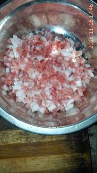 酸豆角炒肉末