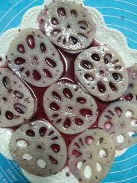 蓝莓藕片