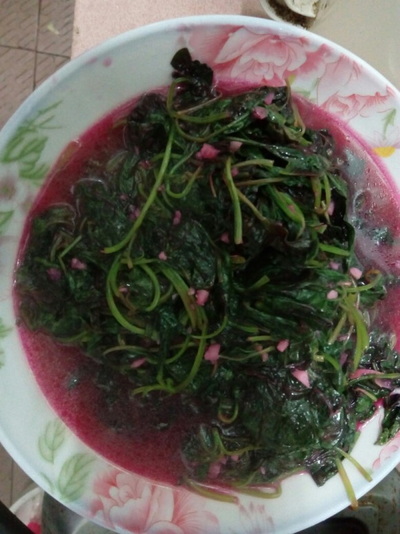 蒜蓉紫苋菜