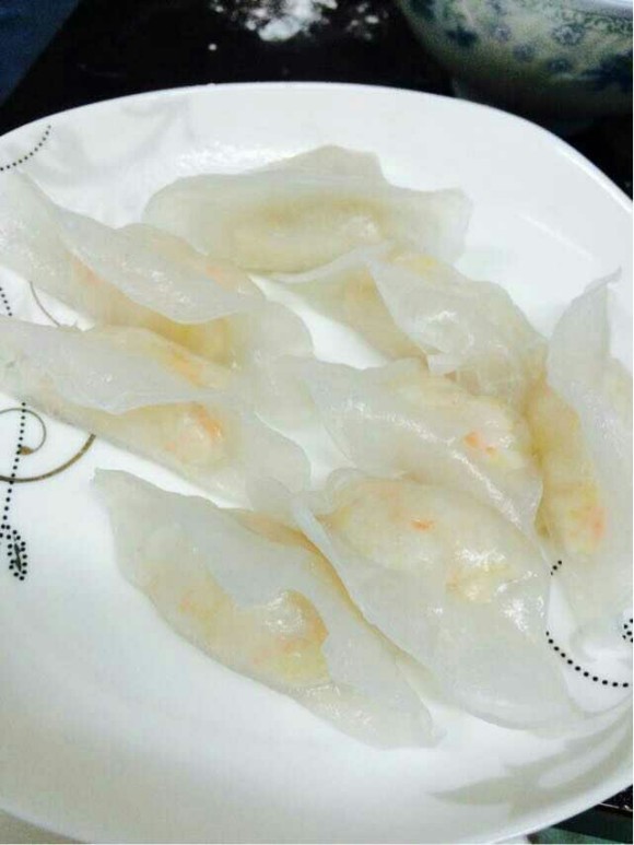 水晶虾饺