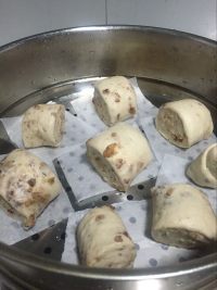 红枣核桃馒头