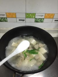 豆腐肉丸汤