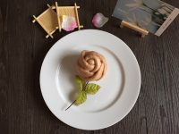 混合果汁花朵馒头
