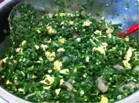 青汁虾仁水饺