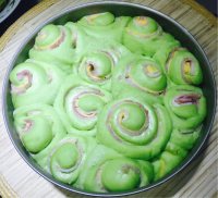 菠菜培根芝士卷