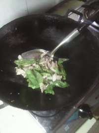 辣椒苦瓜肉片