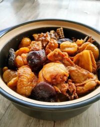 香菇板栗烧鸡