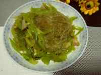 芹菜炒粉条