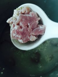 海参小米肉末粥
