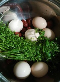 地菜煮鸡蛋