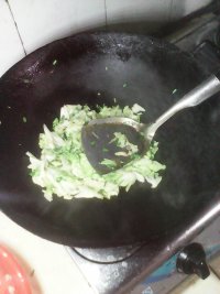 葱炒牛心包