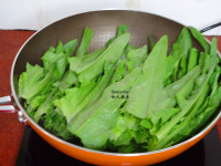 腐乳炒油麦菜