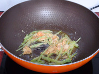 腐乳炒油麦菜