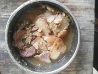 虾皮肉片豆腐渣