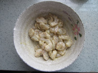蒜苔滑虾仁