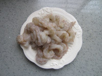 蒜苔滑虾仁