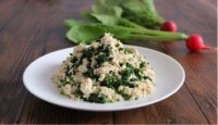 苦菜拌豆腐＃多效护理