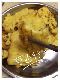 玉米渣鸡蛋煎饼