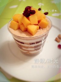 酸奶木糠杯