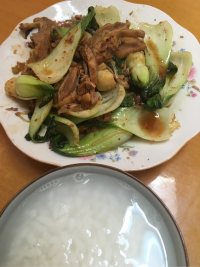 老鸭油焖青菜