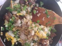 红烧肉炒饭
