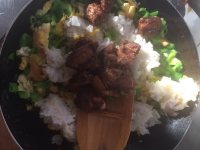 红烧肉炒饭