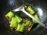 肉末炒尖椒