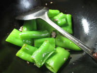 肉末炒尖椒
