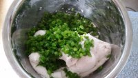 桂花莲蓉馅芝麻饼