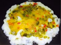 两色酸椒炒鸡蛋
