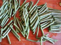 肉末炒茄子豇豆＃新鲜