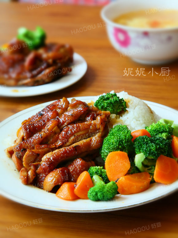 照烧鸡腿饭